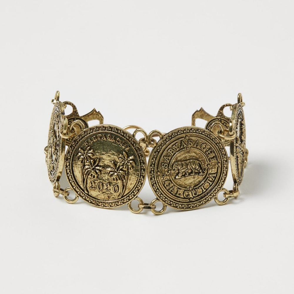 H&M SABYASACHI COLLECTION LARGE COIN BRACELET